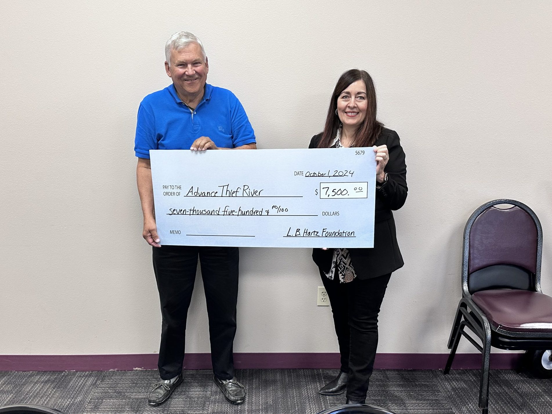 L.B. Hartz Foundation Award to ATR Childcare Fund