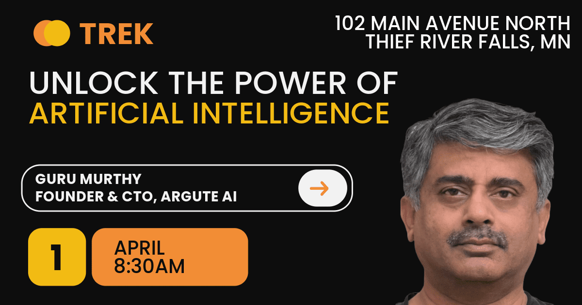 TREK-AI (1) Guru Murthy to speak at TREK on AI