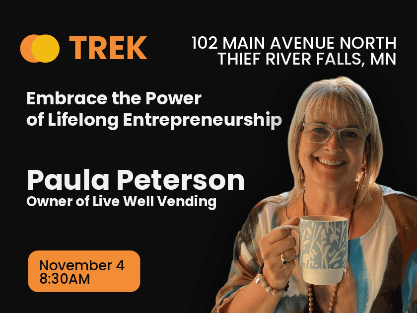 Spotlight on Local Entrepreneur: Paula Peterson to Speak at TREK