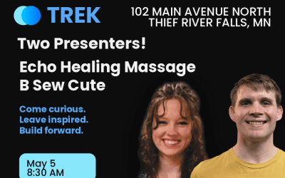 Two Entrepreneurial Journeys, One Morning at TREK May 5 at 8:30 AM